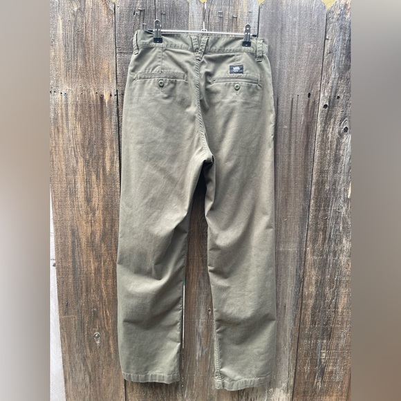 Vans Men's Olive Green Pants Size 28 - Picture 5 of 9